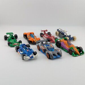 Racing & Formula Style Diecast Cars Bundle – Mixed Models & Colors
